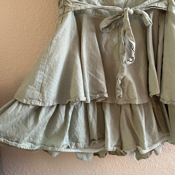 mini green romper - Picture 3 of 4